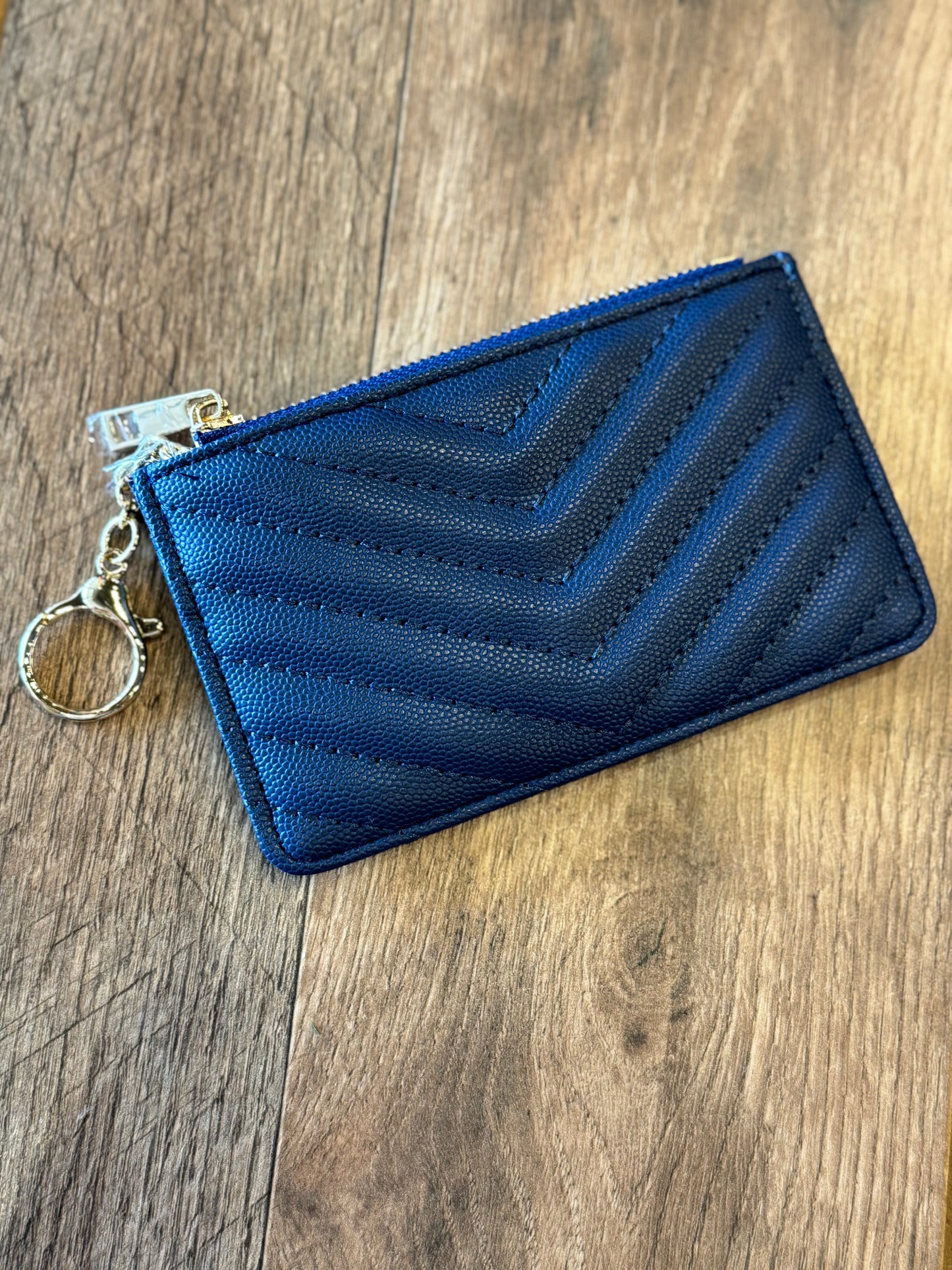 BC Bags Woven Wallet Keychain