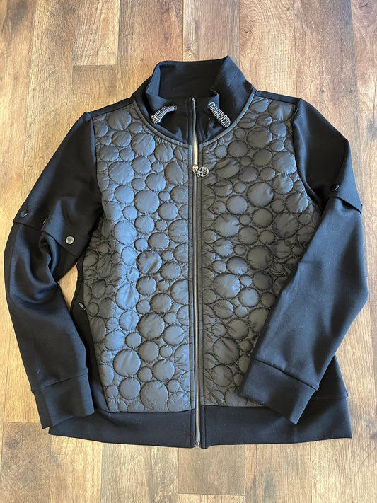 Dolcezza Black Quilted Jacket