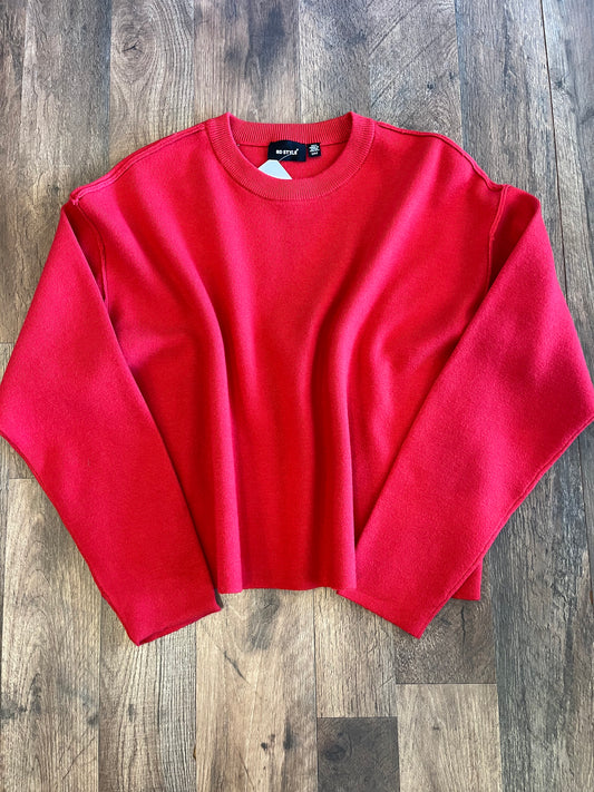 RD Style Malika Long Sleeve Crew Neck Pullover