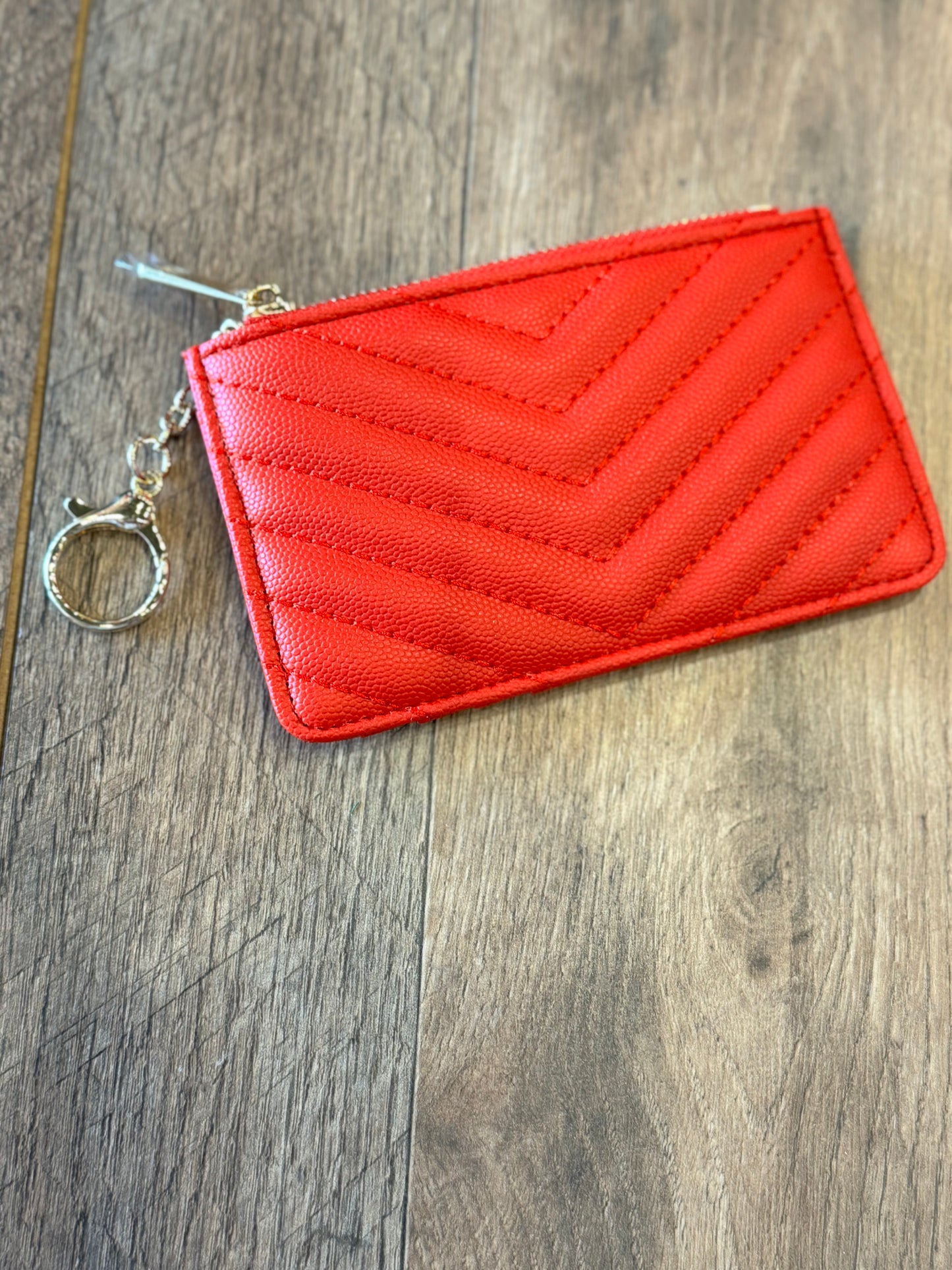 BC Bags Woven Wallet Keychain