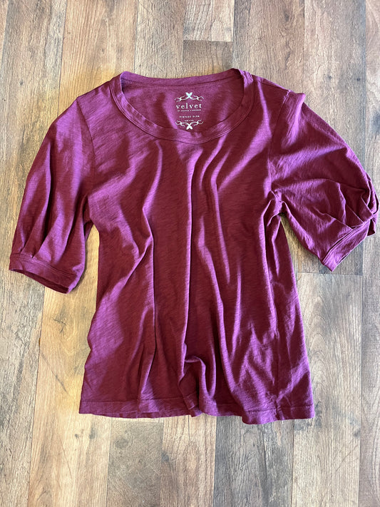 Velvet Anabelle Short Sleeve Top