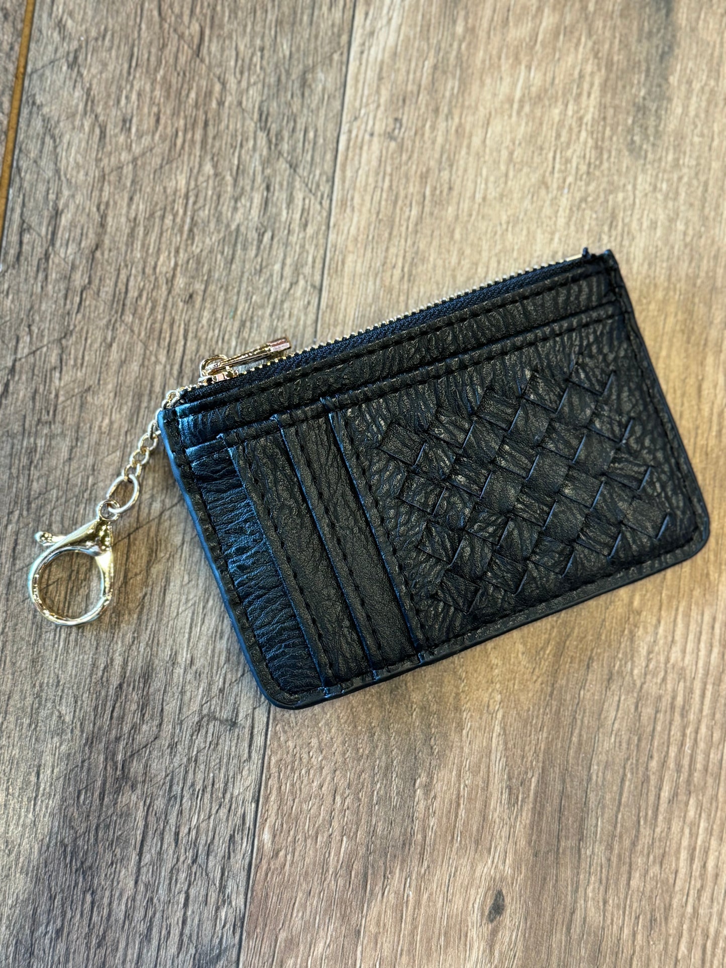 BC Bags Quilted Wallet Keychain