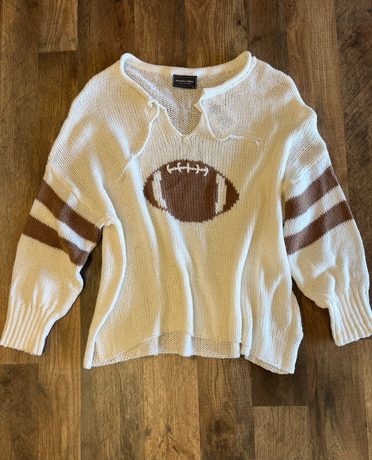 Wooden Ships Team Football V-Neck