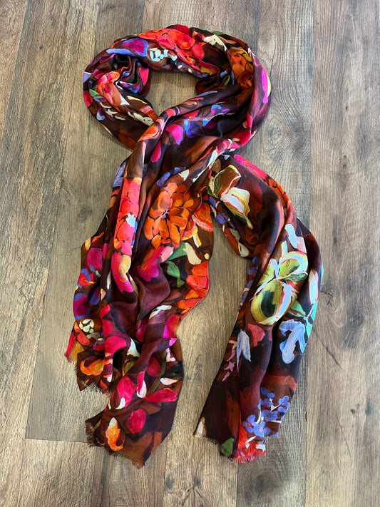 Echo Happy Floral Wrap