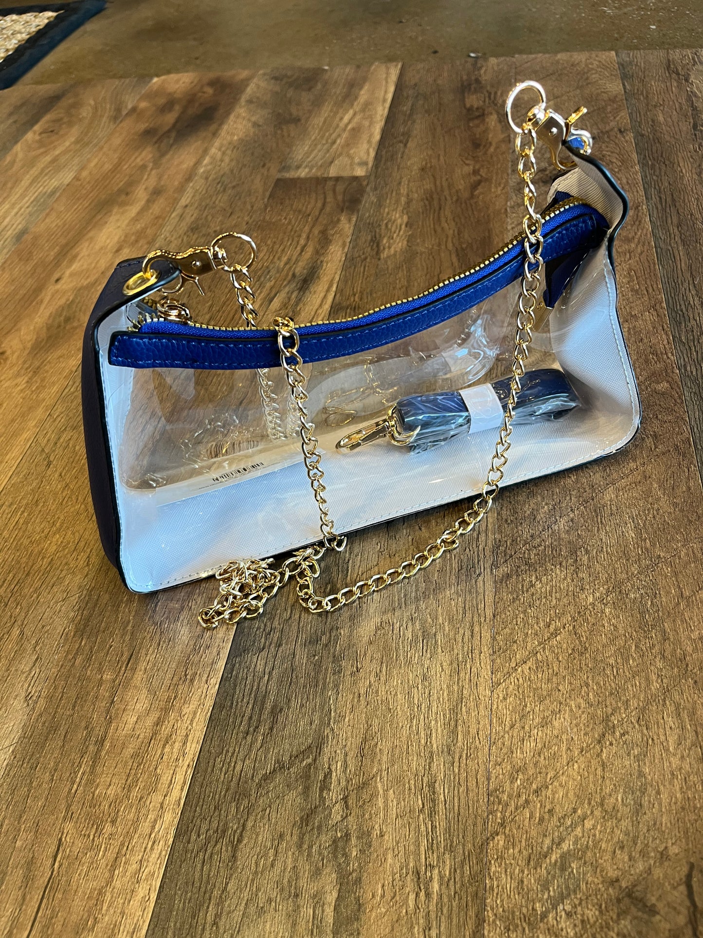 Queens Designs Clear Satchel Bag