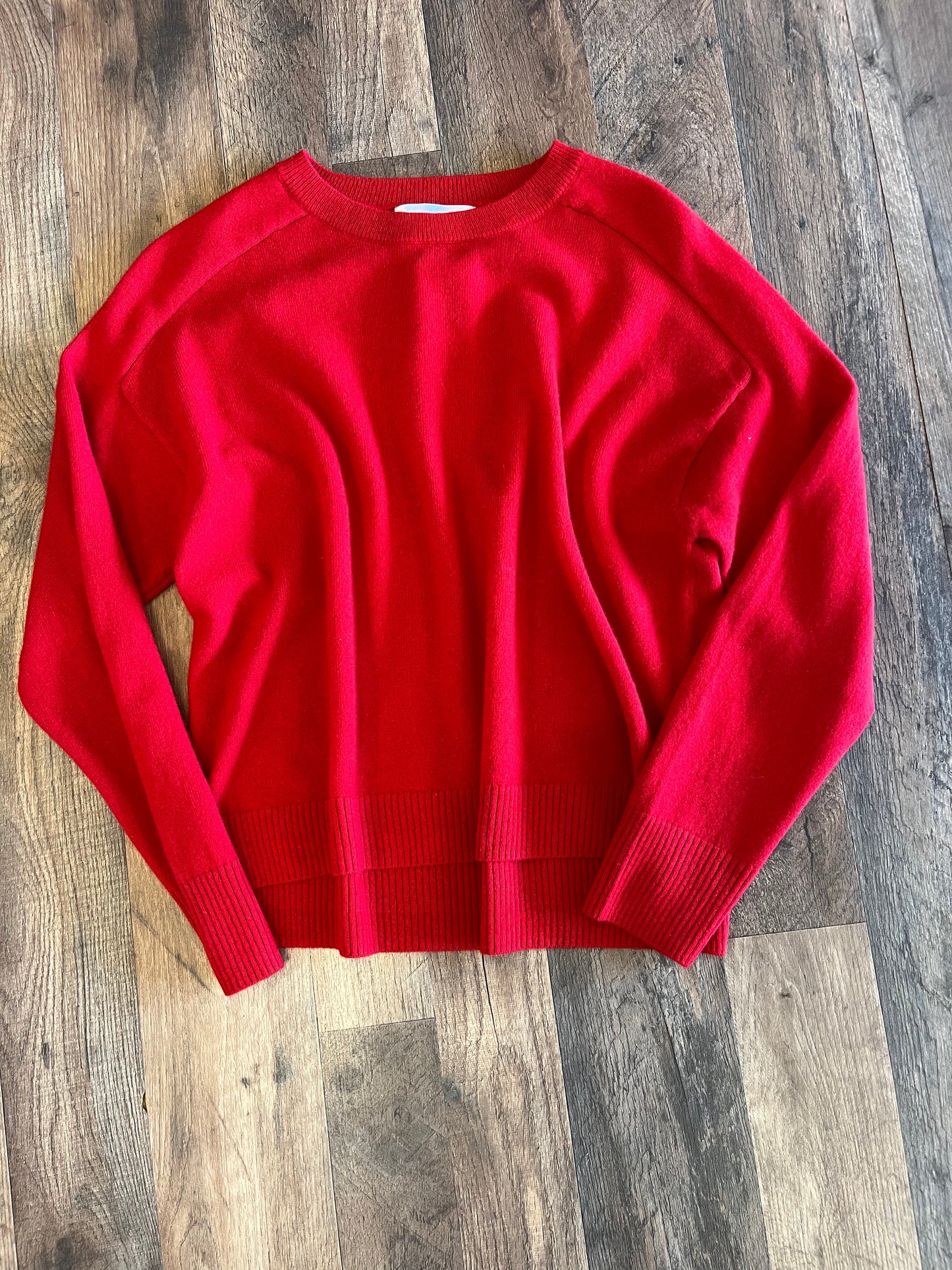 Design History Red Crewneck Sweater