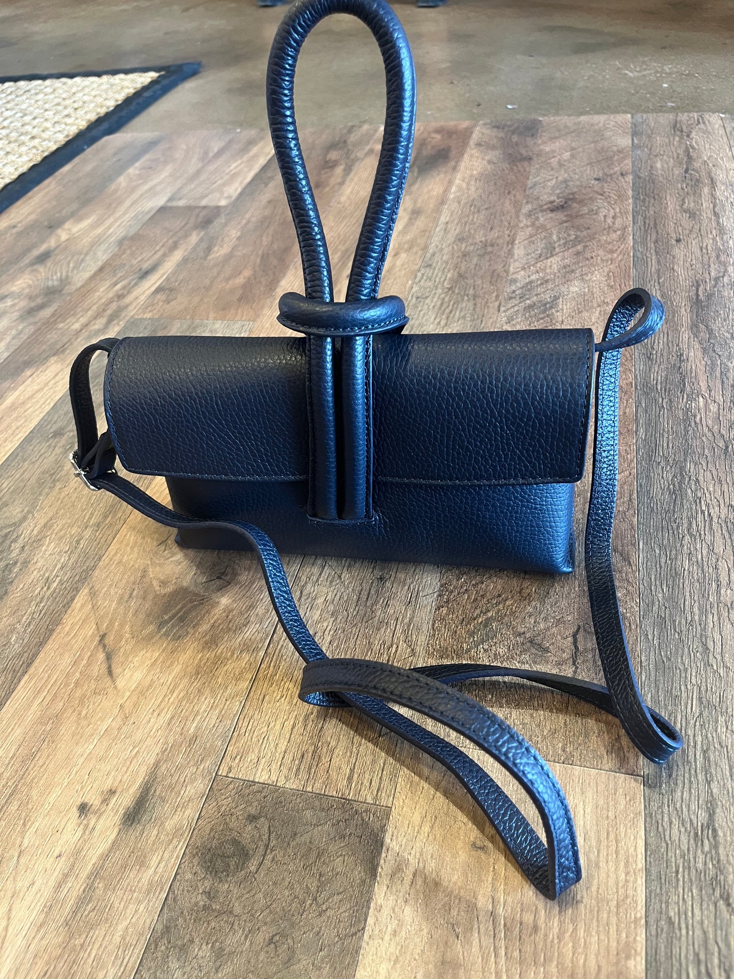 Germán Fuentes Wristlet Leather Bag