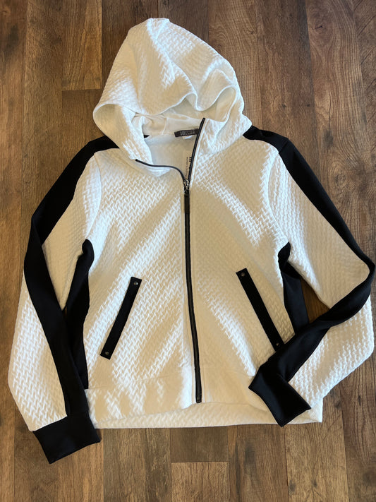 Dolcezza Textured Knit Hoodie