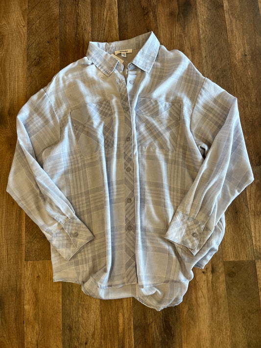 Splendid Macie Plaid Button Down