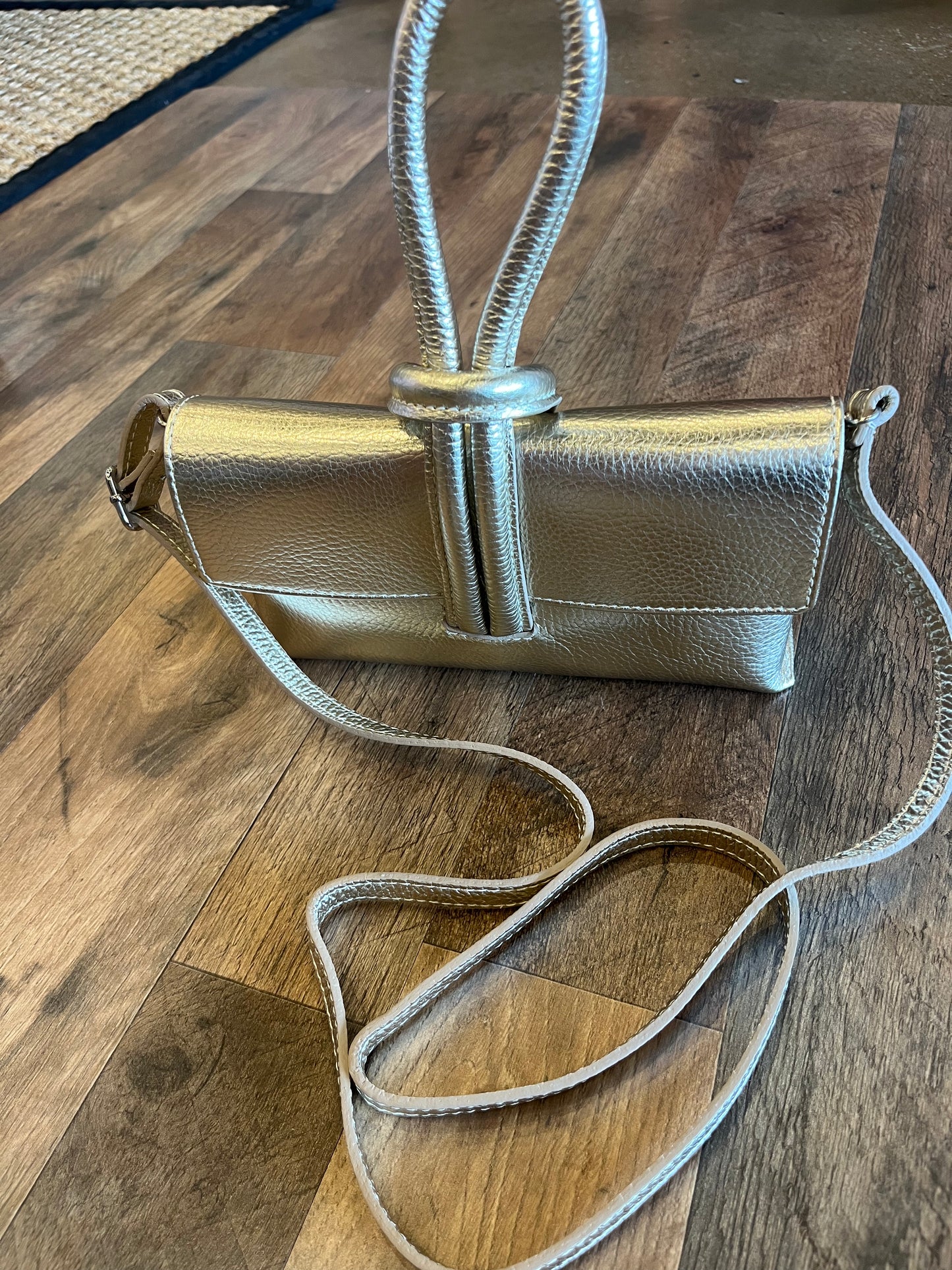 Germán Fuentes Wristlet Leather Bag