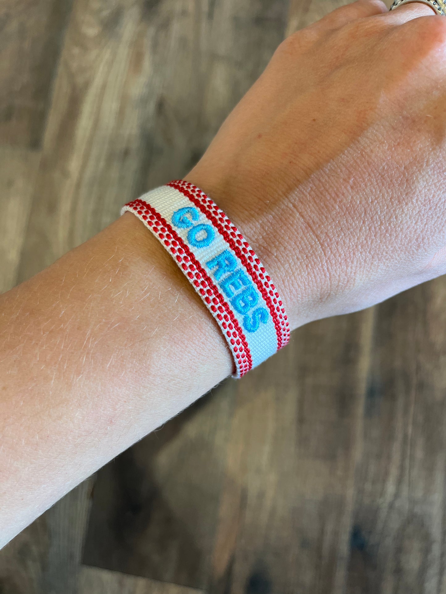 Sweet Caroline Embroidered Bracelets