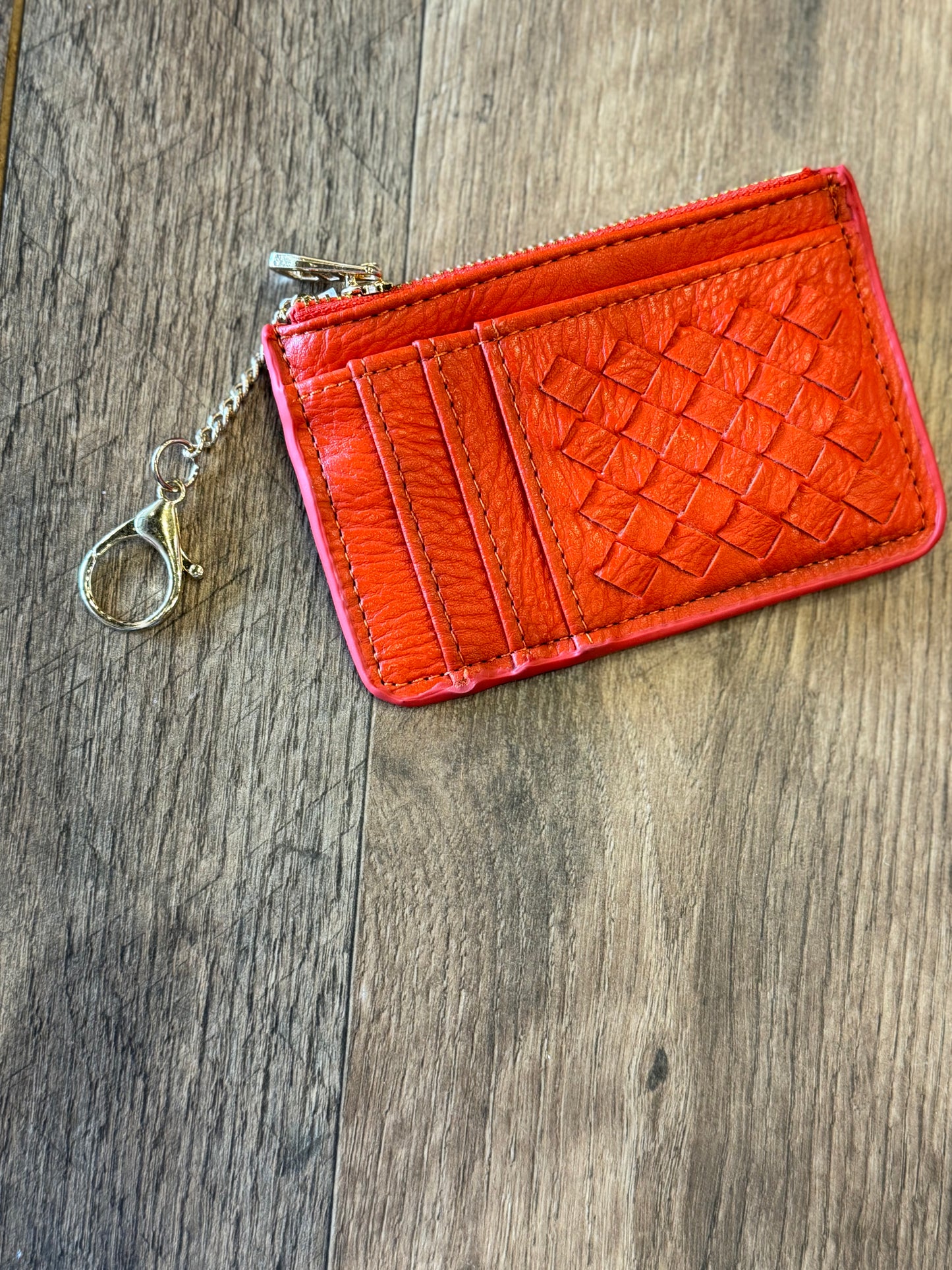 BC Bags Quilted Wallet Keychain