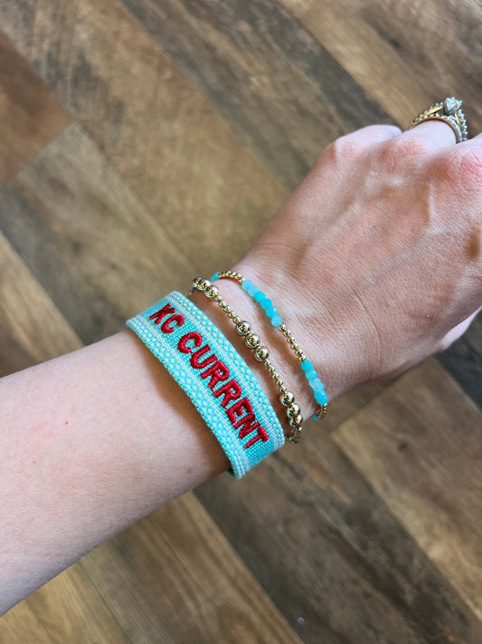 Sweet Caroline Embroidered Bracelets